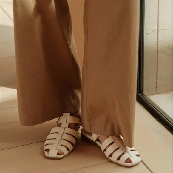 JENNI KAYNE Leather Lake Sandal